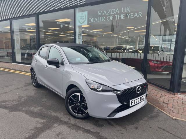 Mazda Mazda2 1.5 e-SKYACTIV G MHEV Homura Aka Euro 6 (s/s) 5dr Hatchback Petrol Aero Grey