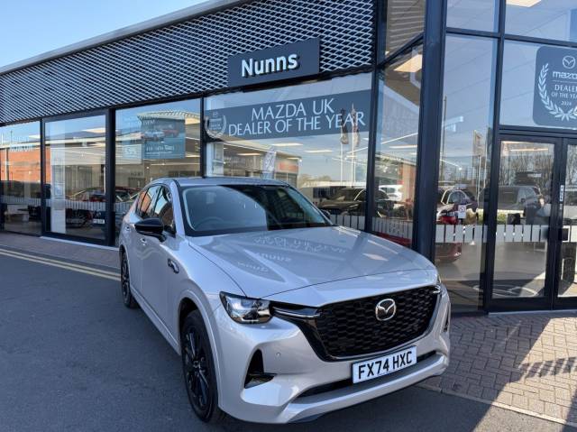 Mazda CX-60 3.3 e-SKYACTIV D MHEV Homura Auto 4WD Euro 6 (s/s) 5dr SUV Hybrid Platinum Quartz
