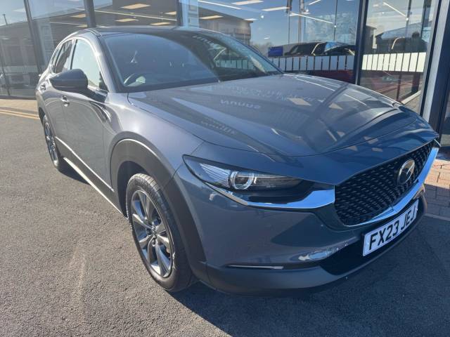 Mazda CX-30 2.0 e-SKYACTIV X MHEV Sport Lux Euro 6 (s/s) 5dr SUV Petrol Polymetal Grey