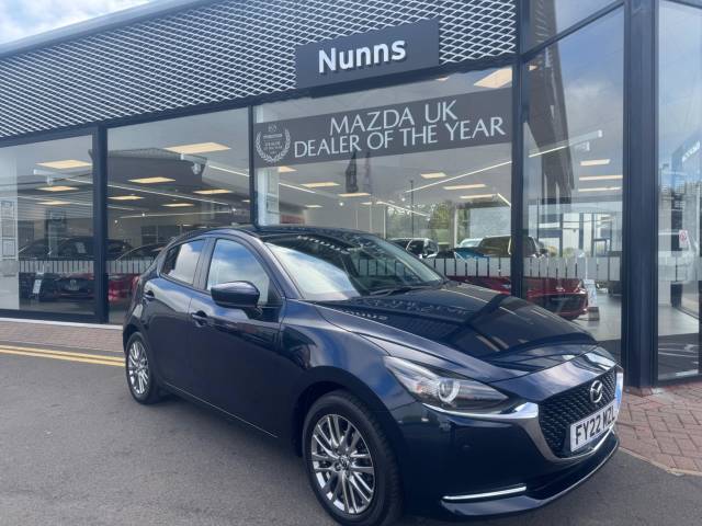 Mazda Mazda2 1.5 e-SKYACTIV G MHEV MHEV GT Sport Tech Euro 6 (s/s) 5dr Hatchback Petrol Deep Crystal Blue