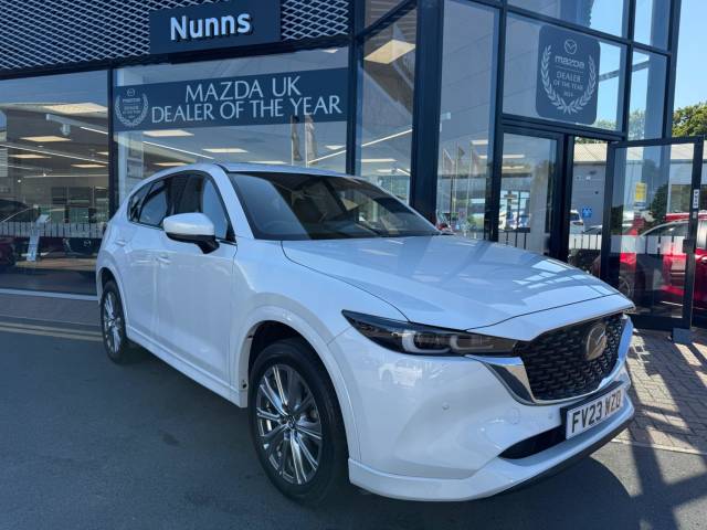 Mazda CX-5 2.0 e-SKYACTIV G MHEV Takumi Auto Euro 6 (s/s) 5dr SUV Petrol Rhodium White