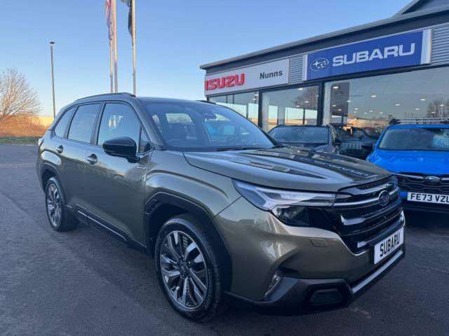 Subaru Forester 2.0 e-Boxer Touring Lineartronic 4WD Euro 6 (s/s) 5dr SUV Hybrid Autumn Green