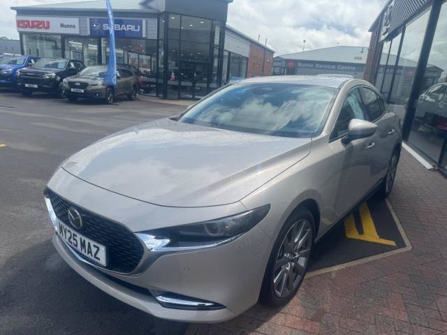 Mazda 3 Saloon 2.0 186ps Exclusive-Line Auto / Dark Grey Cloth