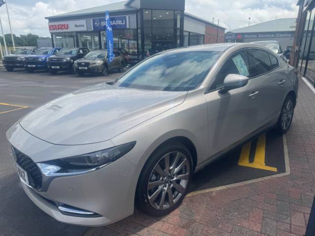 Mazda 3 Saloon 2.0 186ps Exclusive-Line Auto / Dark Grey Cloth