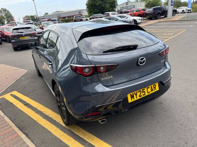 Mazda 3 2.5 140ps Homura Auto / Black Cloth Red Stitch