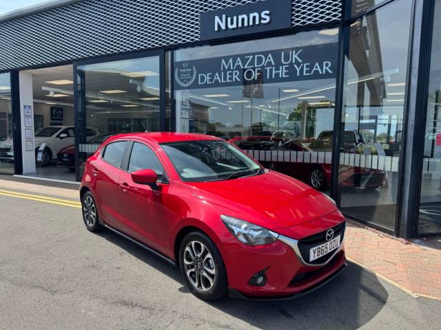 Mazda Mazda2 1.5 SKYACTIV-G Sport Black Euro 6 (s/s) 5dr Hatchback Petrol Soul Red