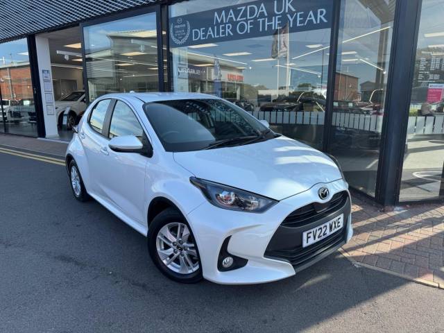 Mazda Mazda2 1.5h Agile CVT Euro 6 (s/s) 5dr Hatchback Hybrid Northern White Pearl