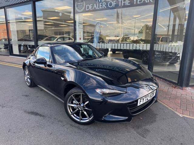 Mazda MX-5 RF 2.0 SKYACTIV-G Sport Tech Euro 6 (s/s) 2dr Convertible Petrol Jet Black