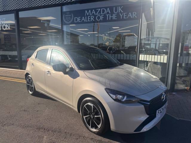 Mazda Mazda2 1.5 e-SKYACTIV G MHEV Homura Aka Euro 6 (s/s) 5dr Hatchback Petrol Platinum Quartz