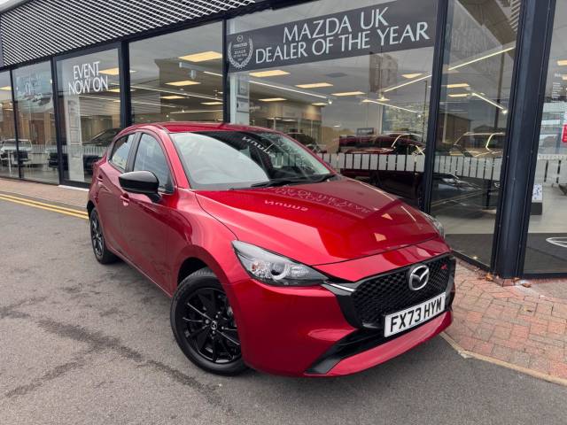 Mazda Mazda2 1.5 e-SKYACTIV G MHEV Homura Euro 6 (s/s) 5dr Hatchback Petrol Soul Red Crystal