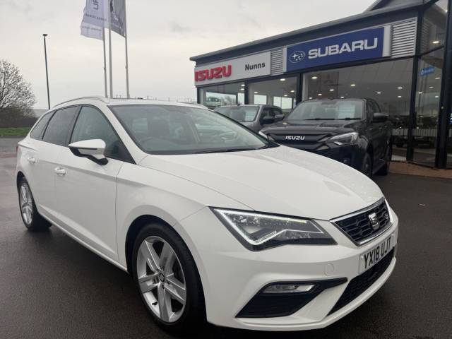 SEAT Leon 1.4 TSI FR Technology ST Euro 6 (s/s) 5dr Estate Petrol White