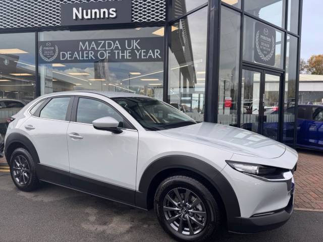 Mazda CX-30 2.5 140ps 2WD Centre-Line Auto / Dark Grey Cloth SUV PETROL Ceramic White