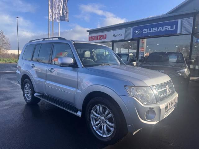 Mitsubishi Shogun 3.2 DI-DC SG3 Auto 4WD Euro 5 5dr LWB SUV Diesel Cool Silver