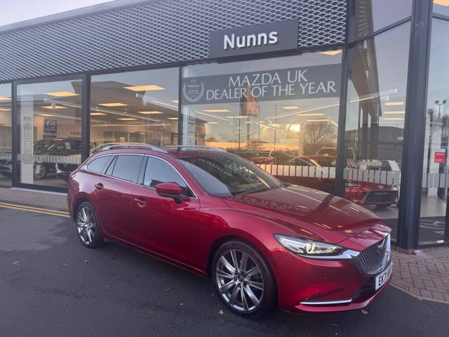 Mazda Mazda6 2.5 SKYACTIV-G GT Sport Tourer Auto Euro 6 (s/s) 5dr Estate Petrol Soul Red Crystal
