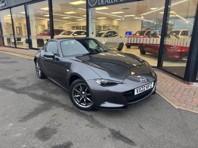 Mazda MX-5 RF 1.5 SKYACTIV-G Sport Euro 6 (s/s) 2dr Convertible Petrol Machine Grey