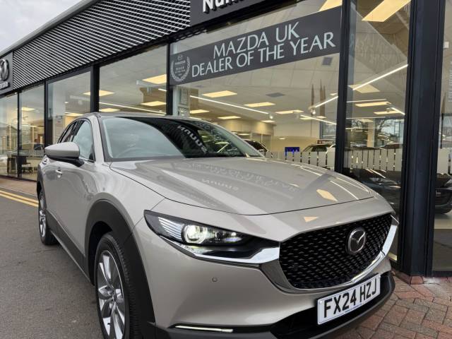 Mazda CX-30 2.0 e-SKYACTIV G MHEV Exclusive-Line Auto Euro 6 (s/s) 5dr SUV Petrol Platinum Quartz
