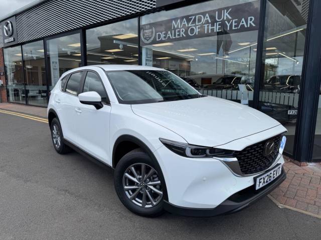 Mazda CX-5 2.0 e-SKYACTIV G MHEV Centre-Line Euro 6 (s/s) 5dr SUV Petrol Arctic White