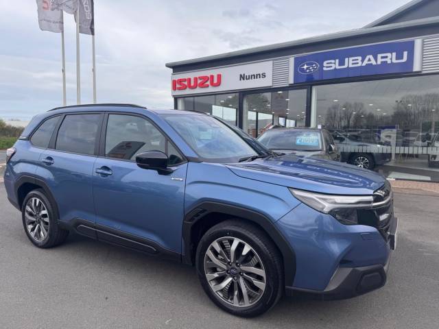 Subaru Forester 2.0 i e-Boxer Touring Lineartronic 4WD Euro 6 (s/s) 5dr SUV Hybrid Horizon Blue