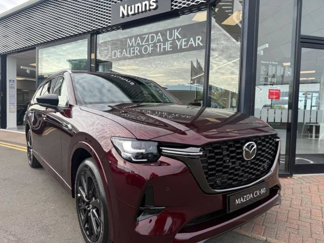 Mazda Cx-80 SUV HYBRID PETROL Artisan Red