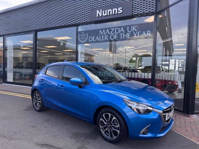 Mazda Mazda2 1.5 SKYACTIV-G Sport Nav Euro 6 (s/s) 5dr Hatchback Petrol Dynamic Blue