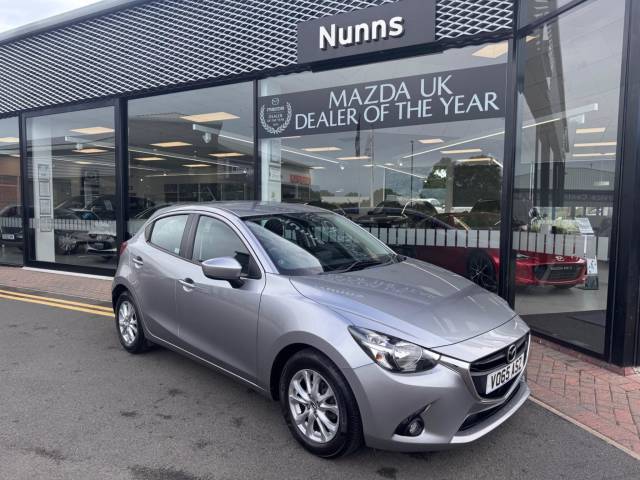 Mazda Mazda2 1.5 SKYACTIV-G SE-L Auto Euro 6 (s/s) 5dr Hatchback Petrol Aluminum Silver