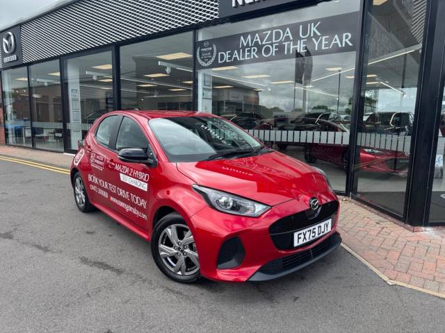 Mazda Mazda2 1.5h Exclusive-Line CVT Euro 6 (s/s) 5dr Hatchback Hybrid Formal Red