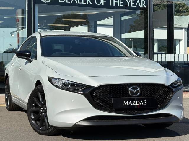 Mazda 3 2.5 140ps Homura / Black Cloth Red Stitch