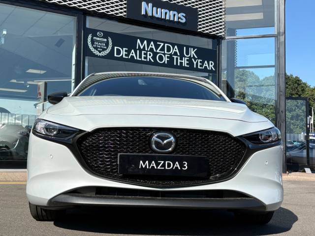 Mazda 3 2.5 140ps Homura / Black Cloth Red Stitch