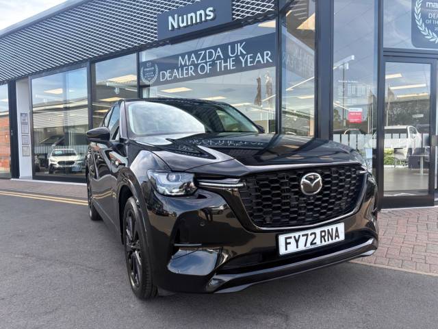 Mazda CX-60 2.5 e-SKYACTIV 17.8kWh Homura Auto 4WD Euro 6 5dr SUV Hybrid Black