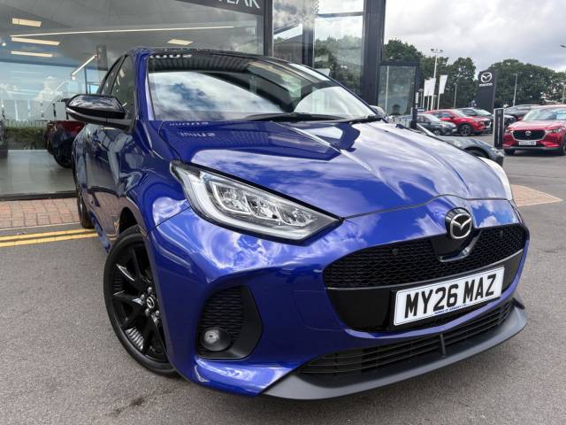 Mazda 2 2 Hybrid 1.5 116ps Homura Plus Auto / Cloth-Leatherette Hatchback HYBRID PETROL Glass Blue