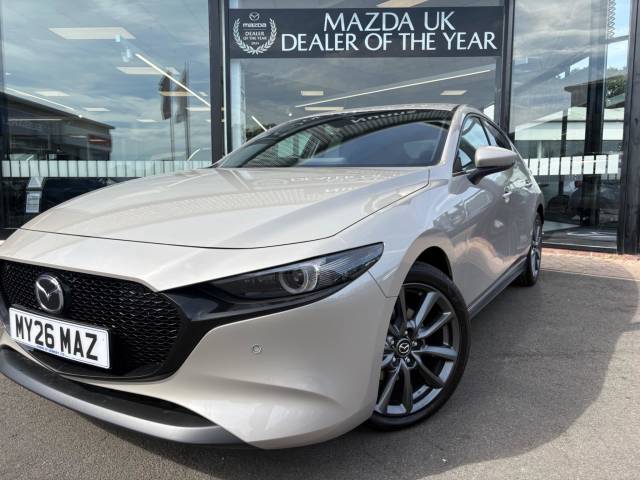 Mazda 3 2.5 140ps Exclusive-Line Auto / Dark Grey Cloth