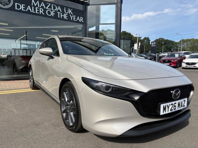 Mazda 3 2.5 140ps Exclusive-Line Auto / Dark Grey Cloth