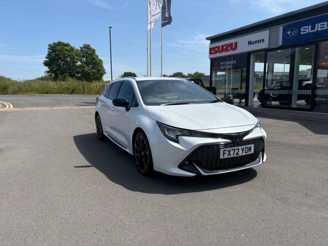 Toyota Corolla 2.0 VVT-h GR SPORT Touring Sports CVT Euro 6 (s/s) 5dr Estate Hybrid White