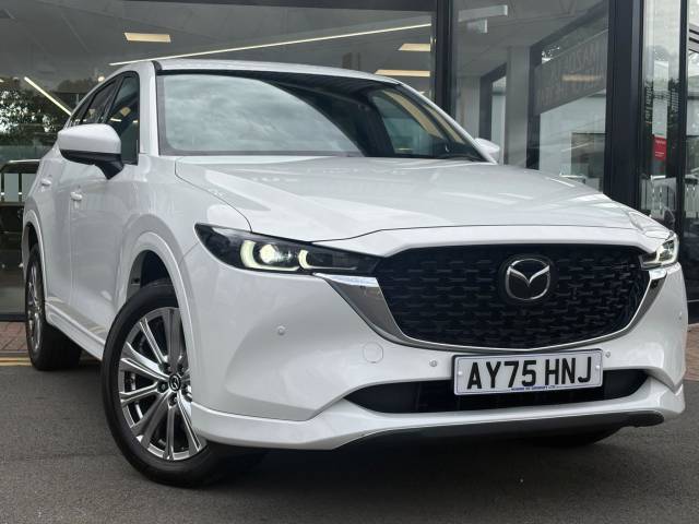 Mazda CX-5 2.0 e-SKYACTIV G MHEV Takumi Auto Euro 6 (s/s) 5dr SUV Petrol Rhodium White