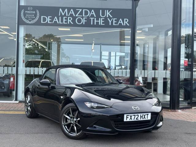 Mazda MX-5 2.0 SKYACTIV-G Sport Tech Euro 6 (s/s) 2dr Convertible Petrol Jet Black
