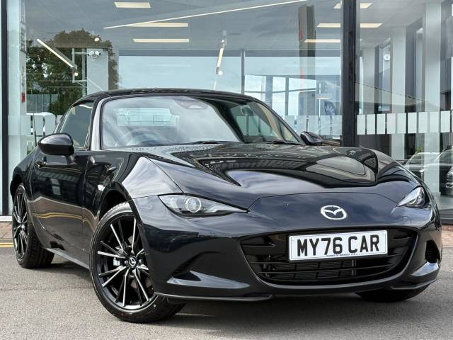 Mazda MX-5 RF 2.0 SKYACTIV-G Exclusive-Line Convertible 2dr Petrol Manual Euro 6 (s/s) (184 ps) Convertible Petrol Jet Black