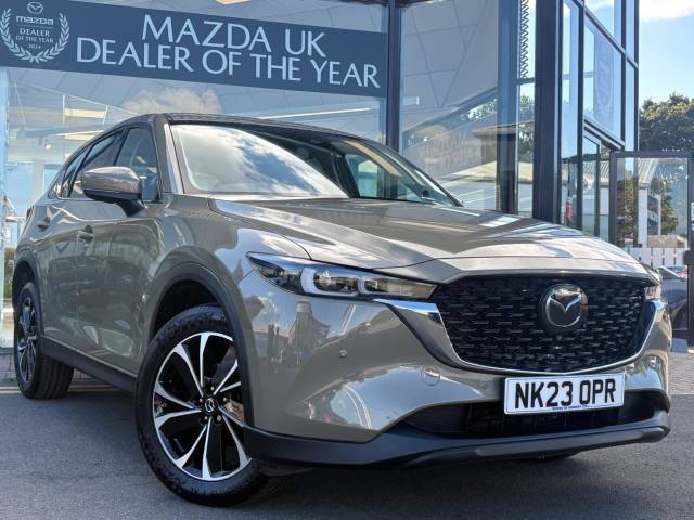 Mazda CX-5 2.0 e-SKYACTIV G MHEV Exclusive-Line Auto Euro 6 (s/s) 5dr SUV Petrol Zircon Sand