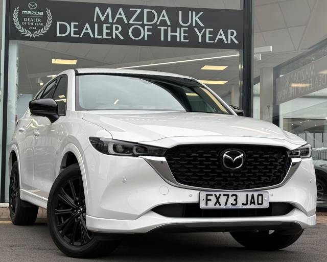 Mazda CX-5 2.0 e-SKYACTIV G MHEV Takumi Auto Euro 6 (s/s) 5dr SUV Petrol Rhodium White