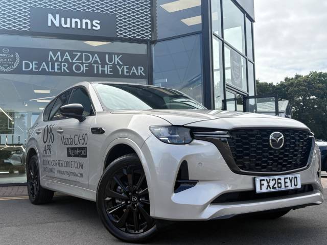 2026 Mazda CX-60 2.5 e-SKYACTIV 17.8kWh Homura Plus Auto 4WD Euro 6 5dr