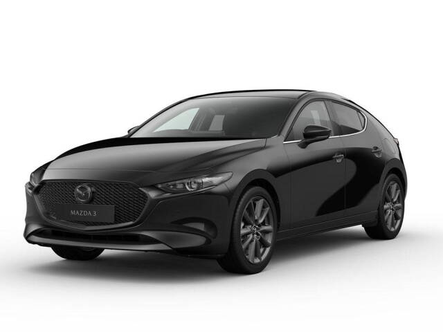 Mazda Mazda3 2.0 e-SKYACTIV-X MHEV Exclusive-Line Euro 6 (s/s) 5dr Hatchback Petrol Jet Black
