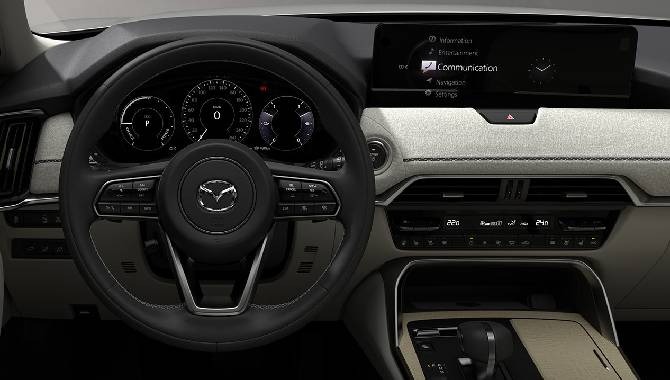 New Mazda CX-60 - Interior