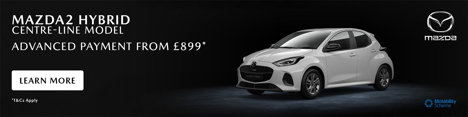Q2 Mazda2 Hybrid Motab