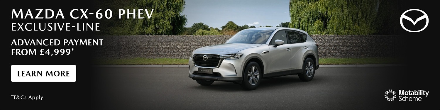 Mazda CX-60 PHEV Motab Q1