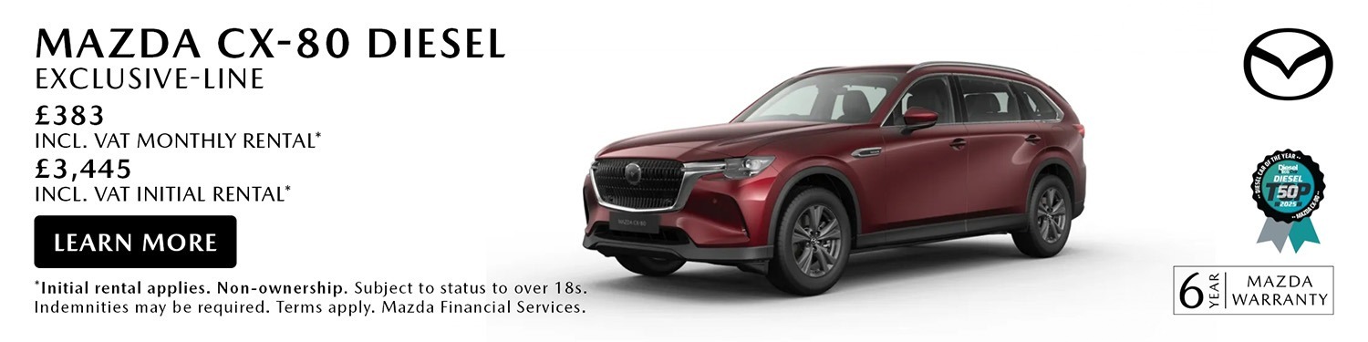 Mazda CX-80 Diesel PCH