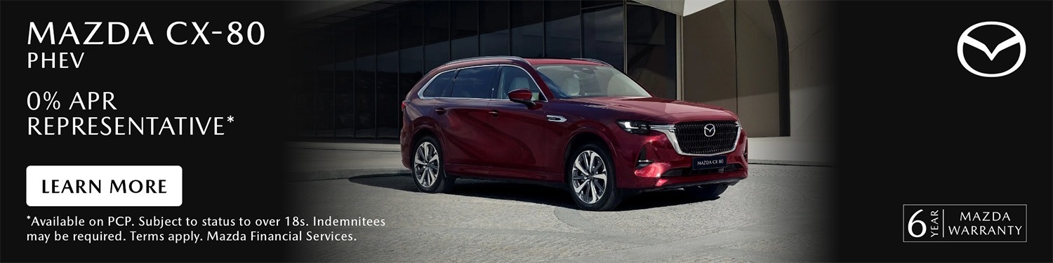 Mazda CX80 Q4 banner